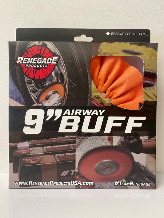 9'' Airway Buffing Wheels (Orange)