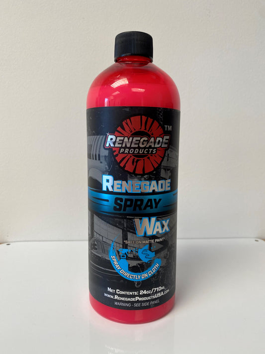 Renegade Spray Wax 24oz